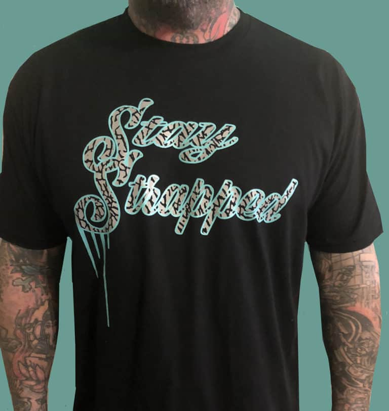 stay strapped t shirt