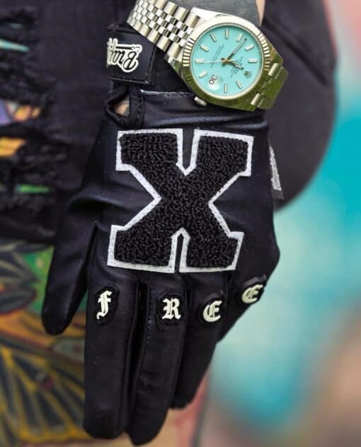 True Till Death Custom MX Gloves Set by Brapp Straps