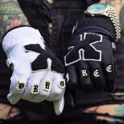 True Till Death Custom MX Gloves Set by Brapp Straps