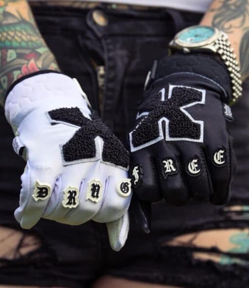 True Till Death Custom MX Gloves Set by Brapp Straps