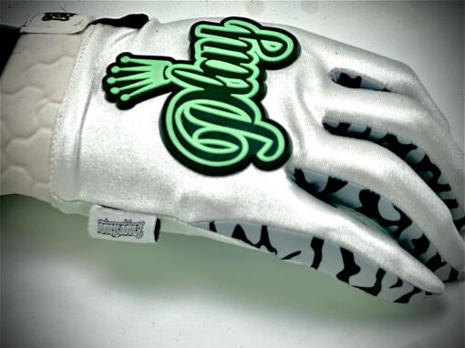 White Play MX Gloves by BrappStraps