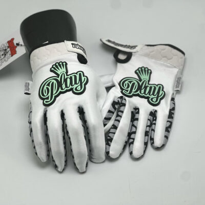 White Play MX Gloves by BrappStraps